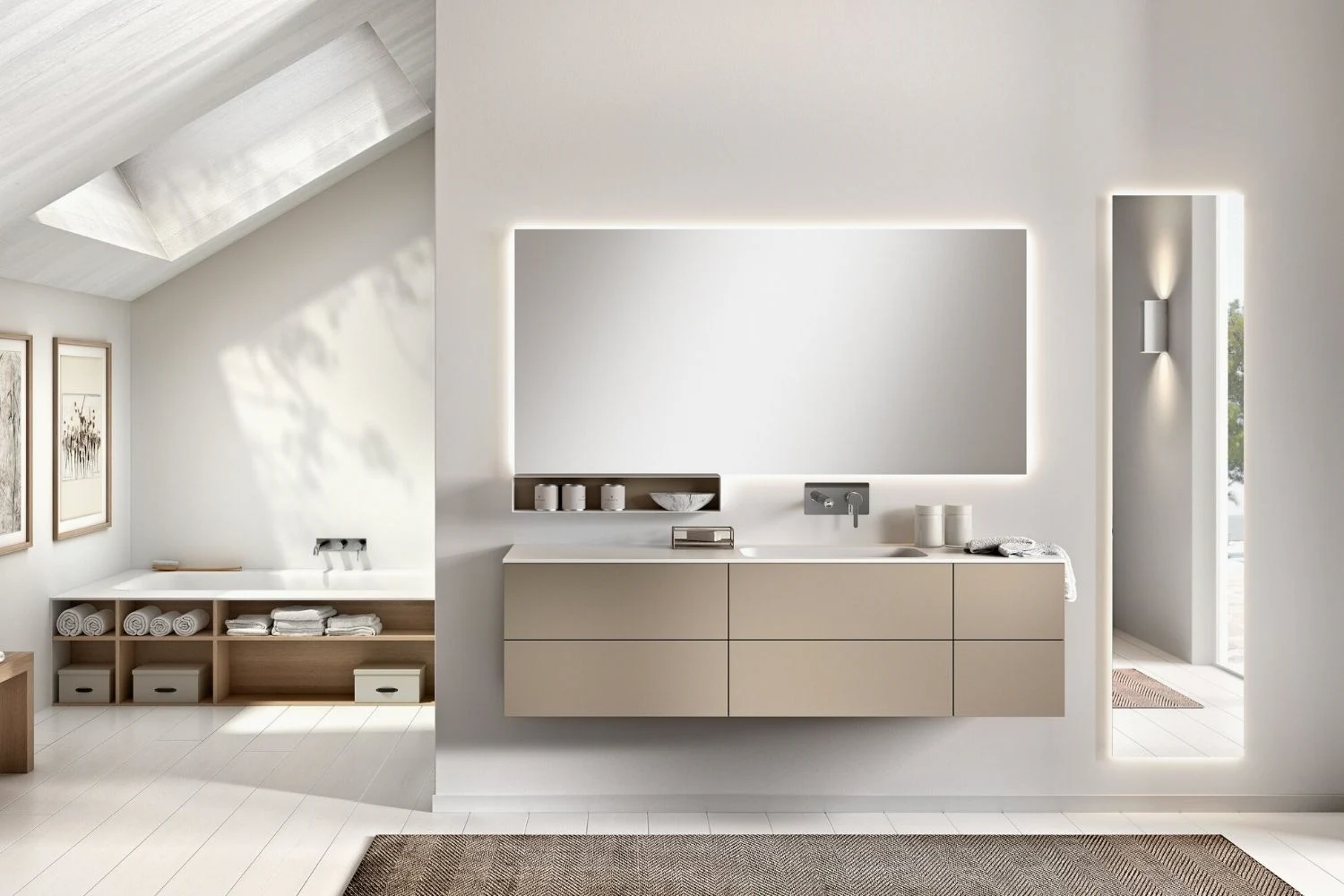 made-to-measure bathroom furniture collection byte
