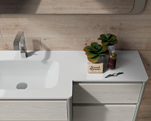 Arredo Bagno Chiaro_Frassino Bianco