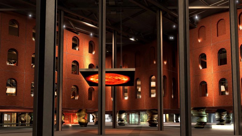 Alhóndiga di Bilbao, progettata da Philippe Starck