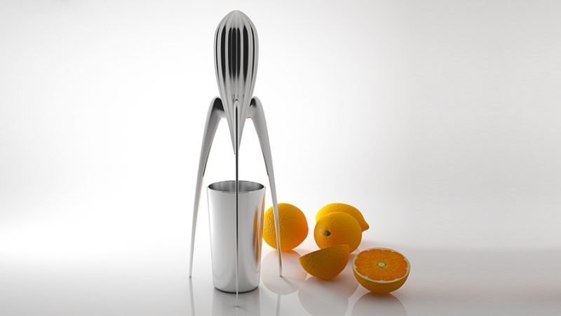 Juicy Salif di Alessi, disegnato da Philippe Starck