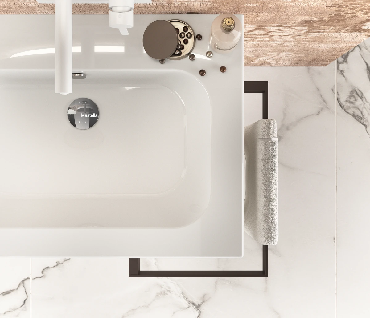 mobile bagno top lavabo ceramica integrato duetto03-1
