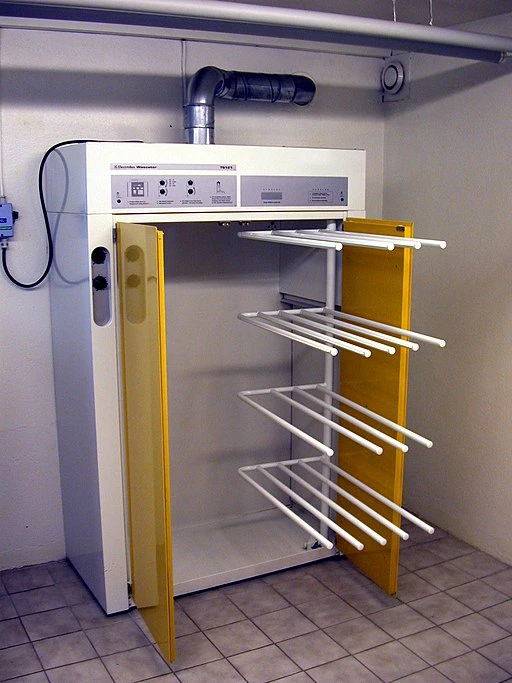 convection clothes dryer cabinet