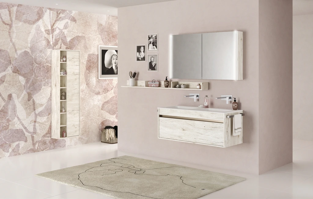 badezimmermöbel mit led spiegelschrank bside01